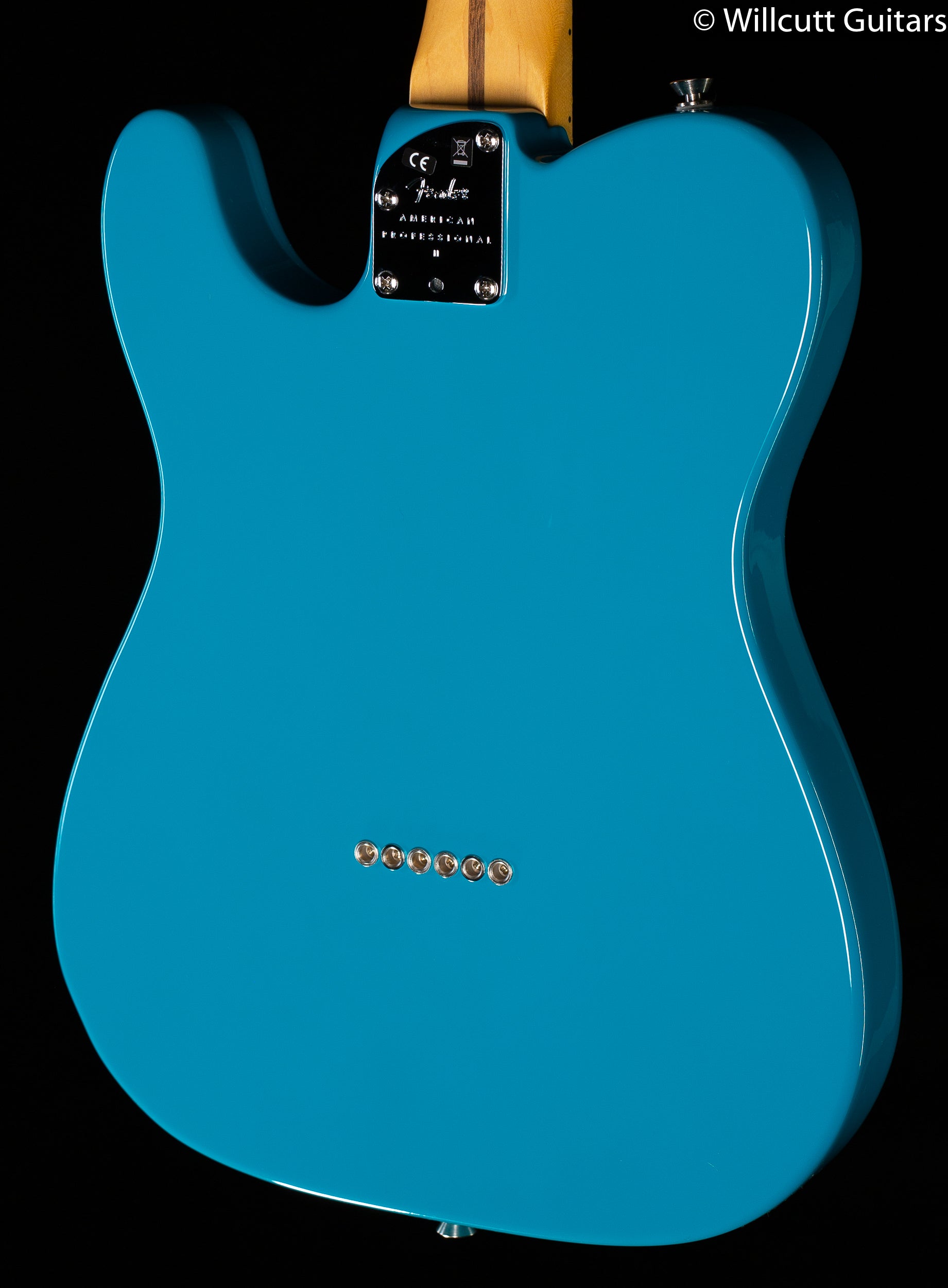 Fender American Professional II Telecaster Miami Blue Maple