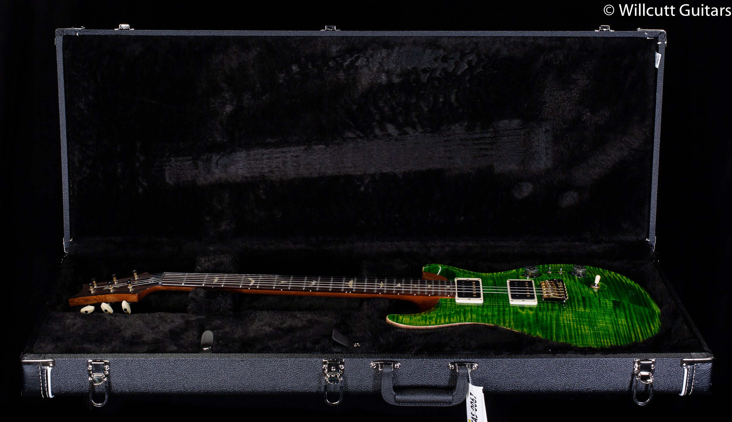 PRS 35th Anniversary Custom 24 Emerald 10 Top - Willcutt Guitars