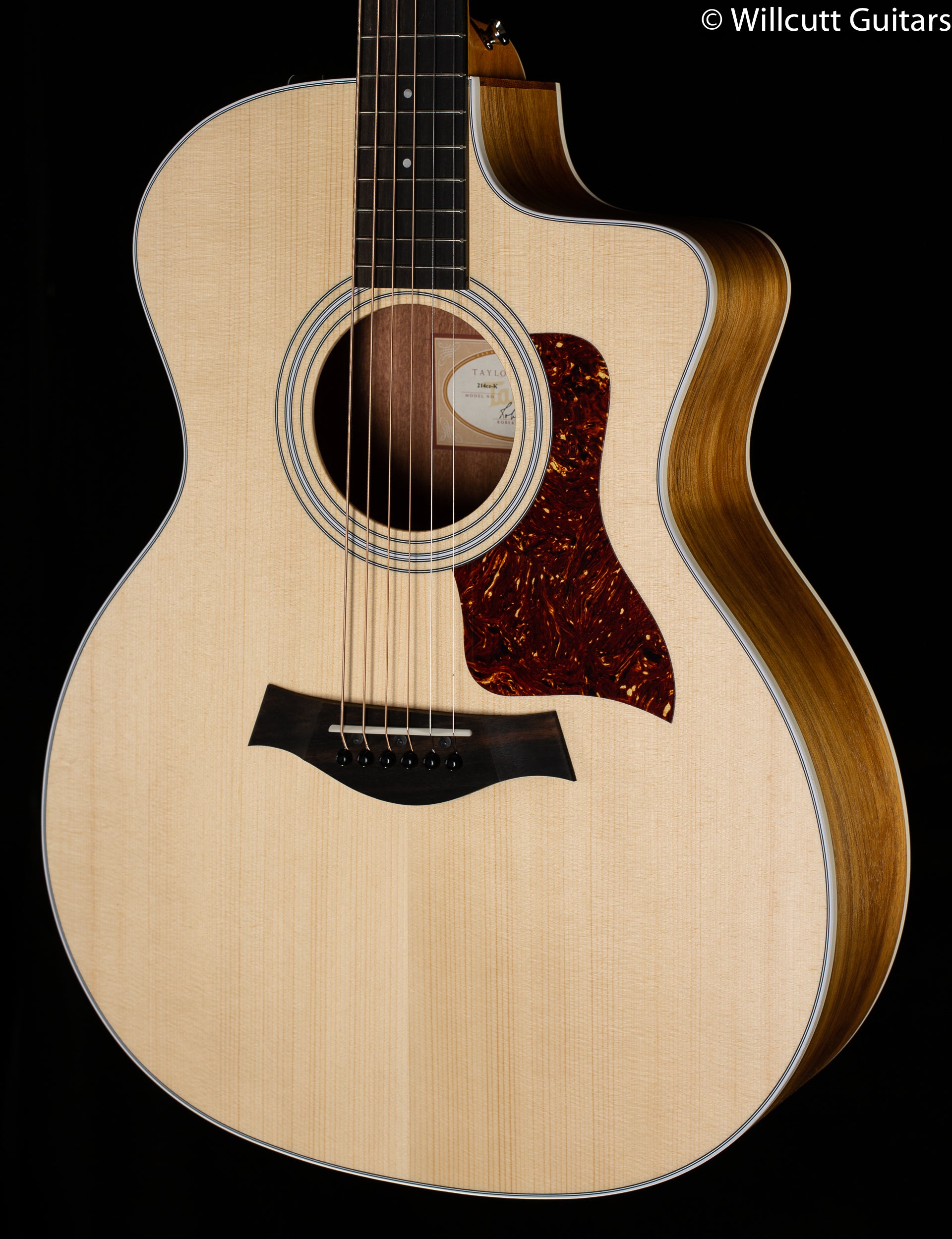 Taylor 214ce-K Koa Spruce (200) - Willcutt Guitars