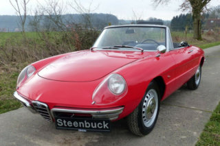 オススメ並行輸入車・ヴィンテージ｜アルファロメオ1600スパイダー(105