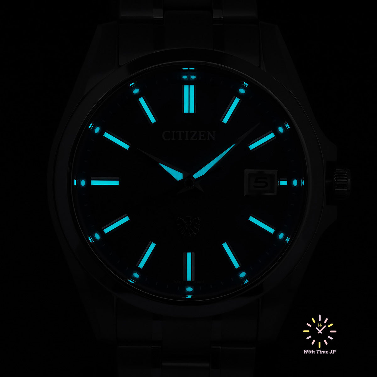 The Citizen High Precision Eco-Drive AQ4091-56M Japanese paper