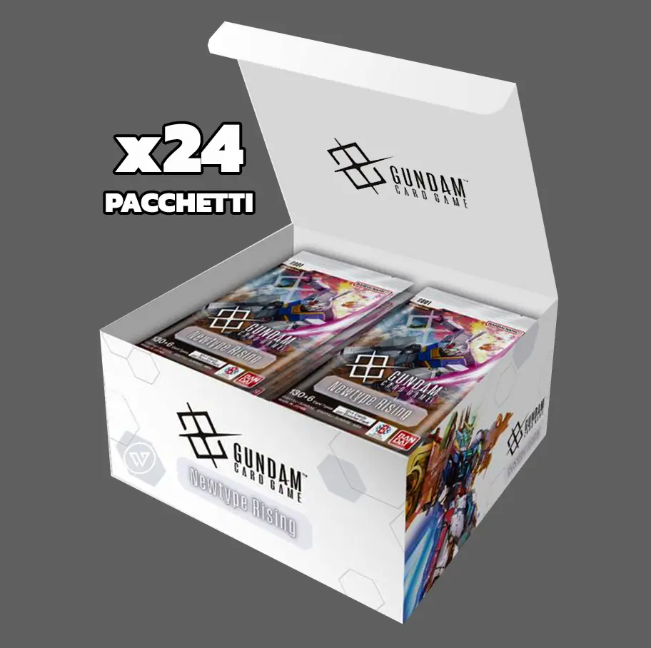 Box Gundam TCG NewType Rising GD01 (24 Bustine) ENG – Wonder Club