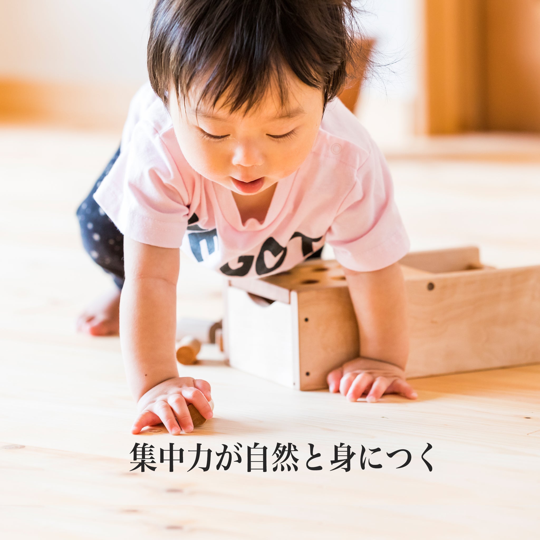 グッドトイ受賞品。ポットンポットン落として夢中になれる知育玩具