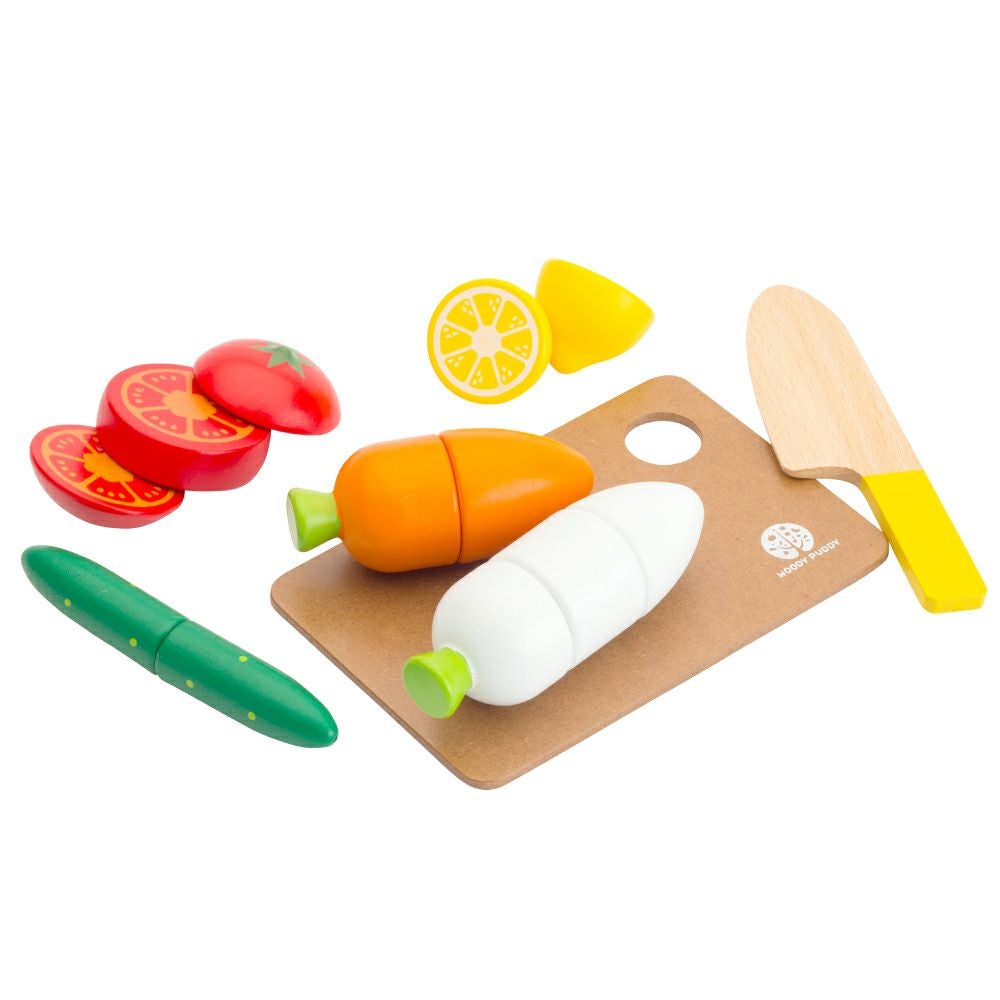 はじめてのおままごと サクサクお料理デビューセット | ウッディプッディ
