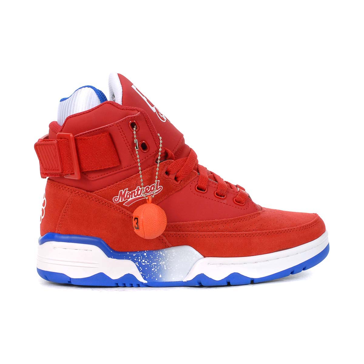 Patrick Ewing 33 HI Montreal Red/Blue/White Basketball Shoes | eBay