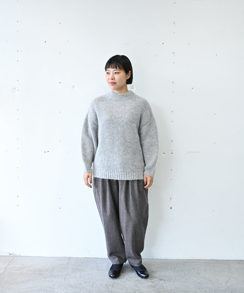 ふっくら柔らか高品質アルパカモヘヤ〉セーター (muc912) – WOOL STUDIO