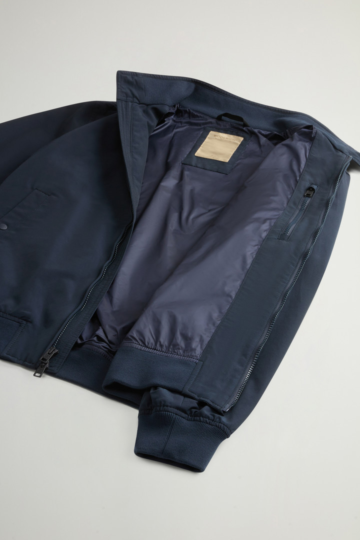 Men's Cruiser Bomber Jacket in Light Ramar blue | Woolrich GB