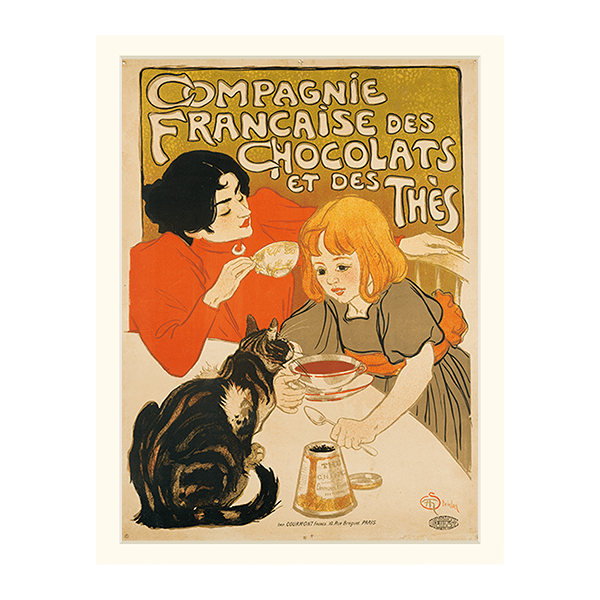 フランスのチョコレート会社のポスター】選べるサイズとフレーム