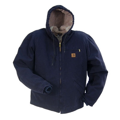 Carhartt Sandstone J141MDT Blue Sierra Sherpa Lined Jacket
