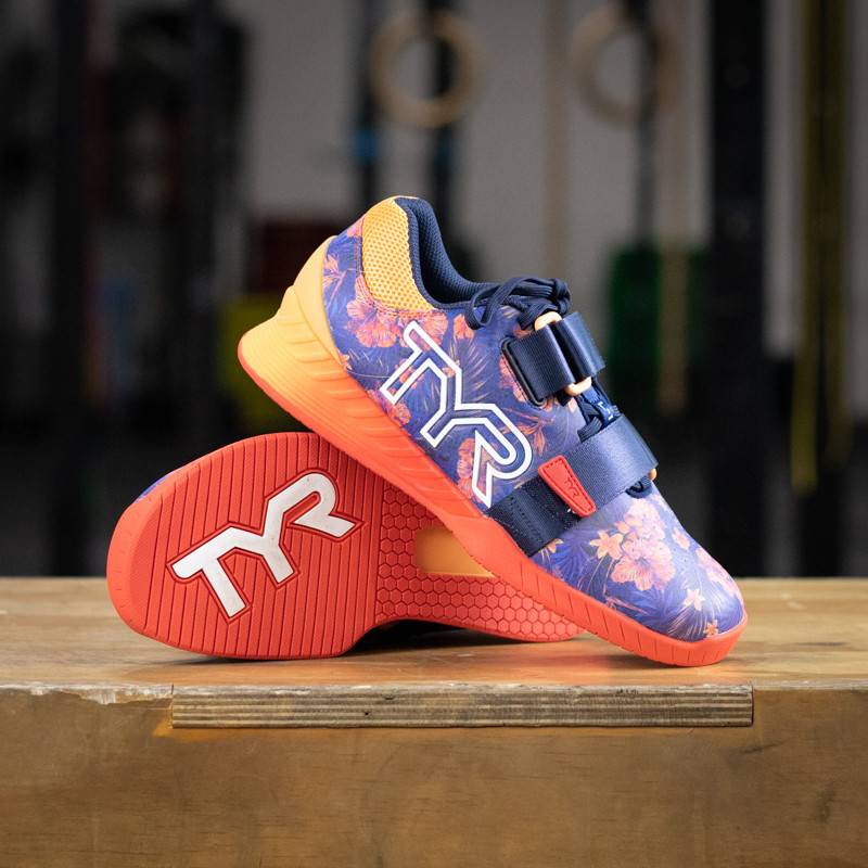 Weightlifting Shoes TYR L-1 Lifter - purple/multi - WORKOUT.EU