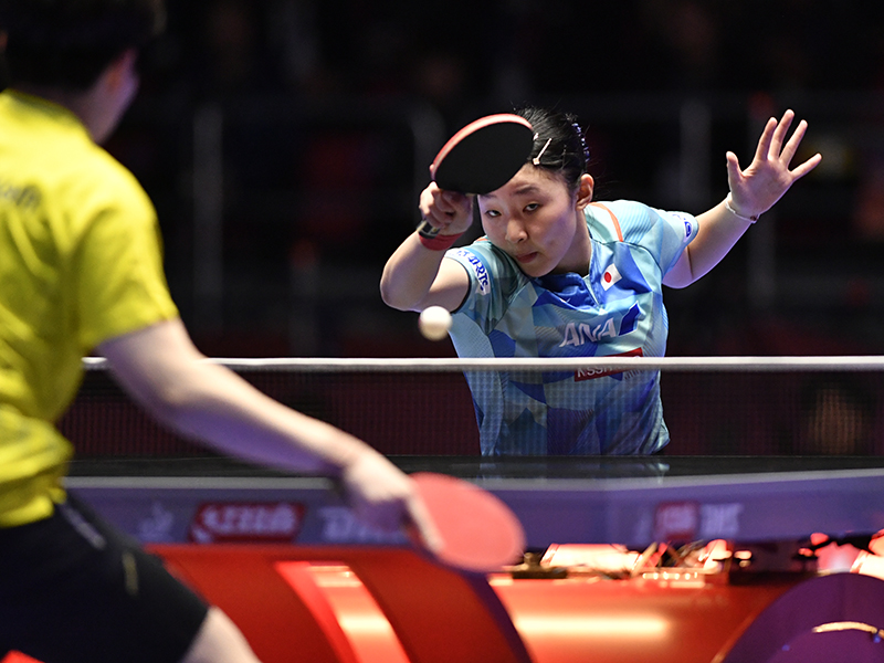 卓球】逆転勝利の張本美和「『やれるところまでやる』という、絶対に