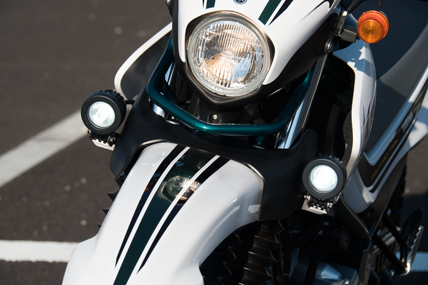 セロー250用 フォグランプ - バイクパーツメーカー ワールドウォーク