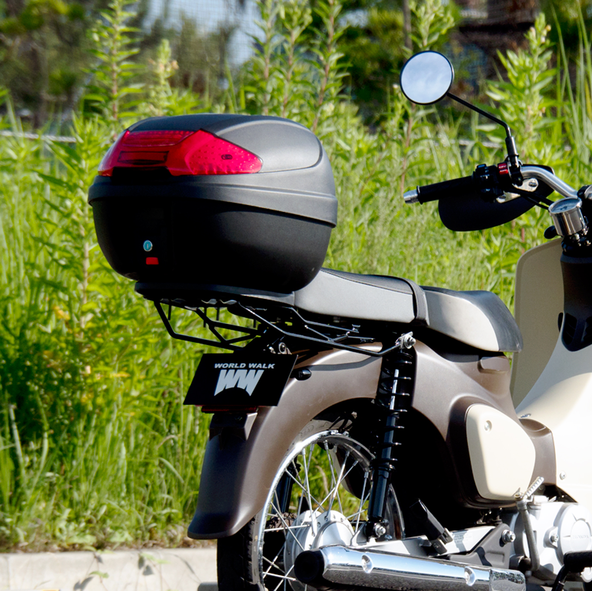 スーパーカブ110用 タイホンダ純正タンデムシートキット - バイク