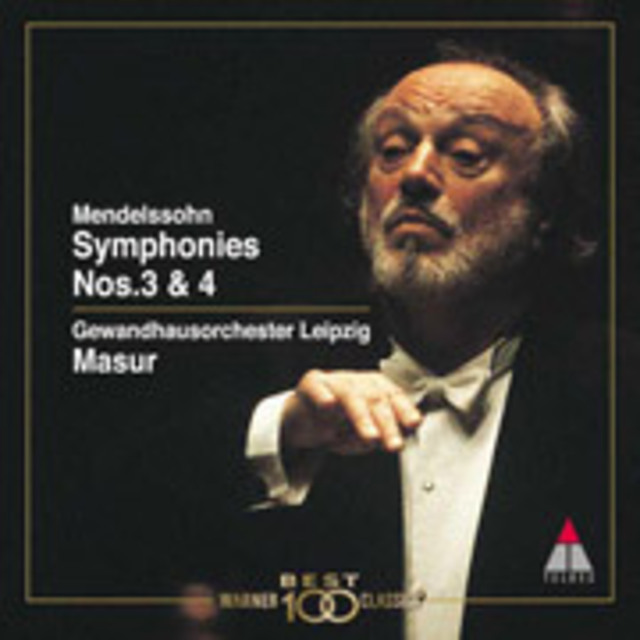 Kurt Masur / クルト・マズア「MENDELSSOHN：SYMPHONIES NOS.3＆4