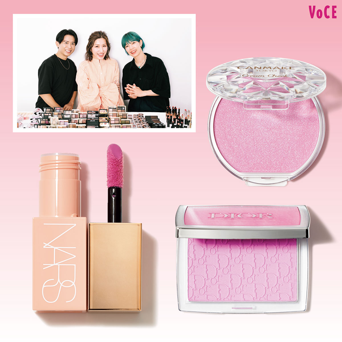 透明感】爆増！チークとハイライトの中間の【ウブみニュアンサー】に