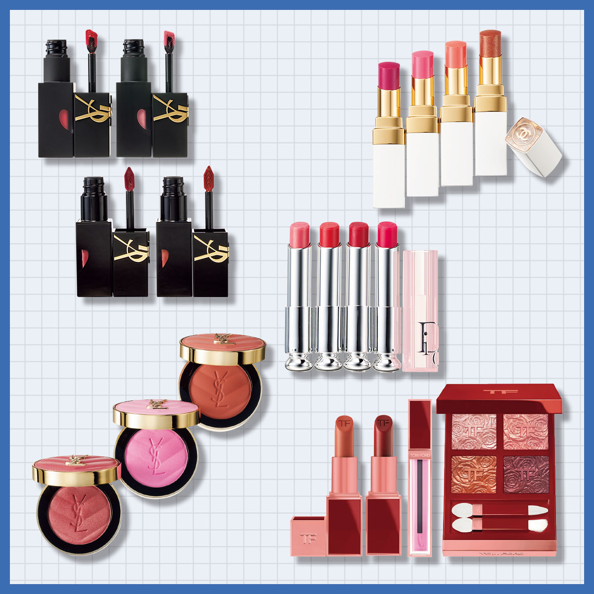 2025新春コスメ】注目のブランド4選【シャネル・DIOR・YSL・トム