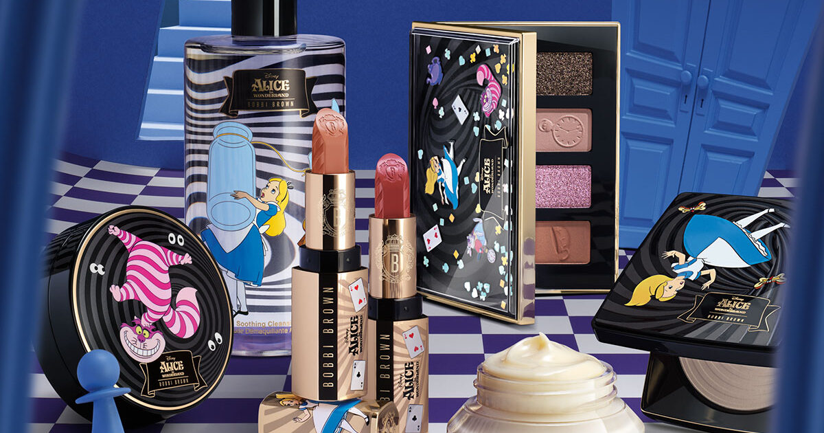 ボビイ ブラウン×ディズニー】『ふしぎの国のアリス』にインスパイア