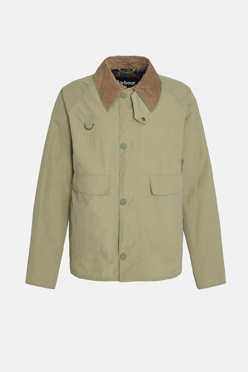 Oversized Spey Showerproof Jacket Bleached olive by Barbour | Men