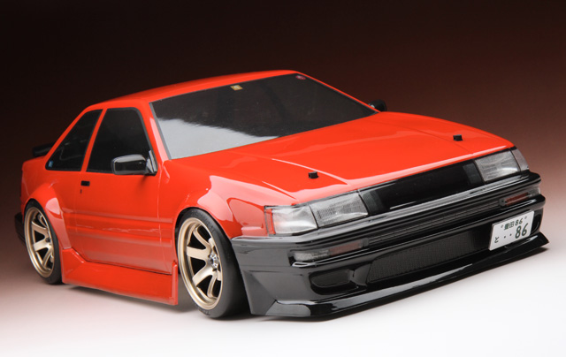 トヨタAE86 レビン2ドアボディ（195mm/198mm）後期デカール仕様 WRAP