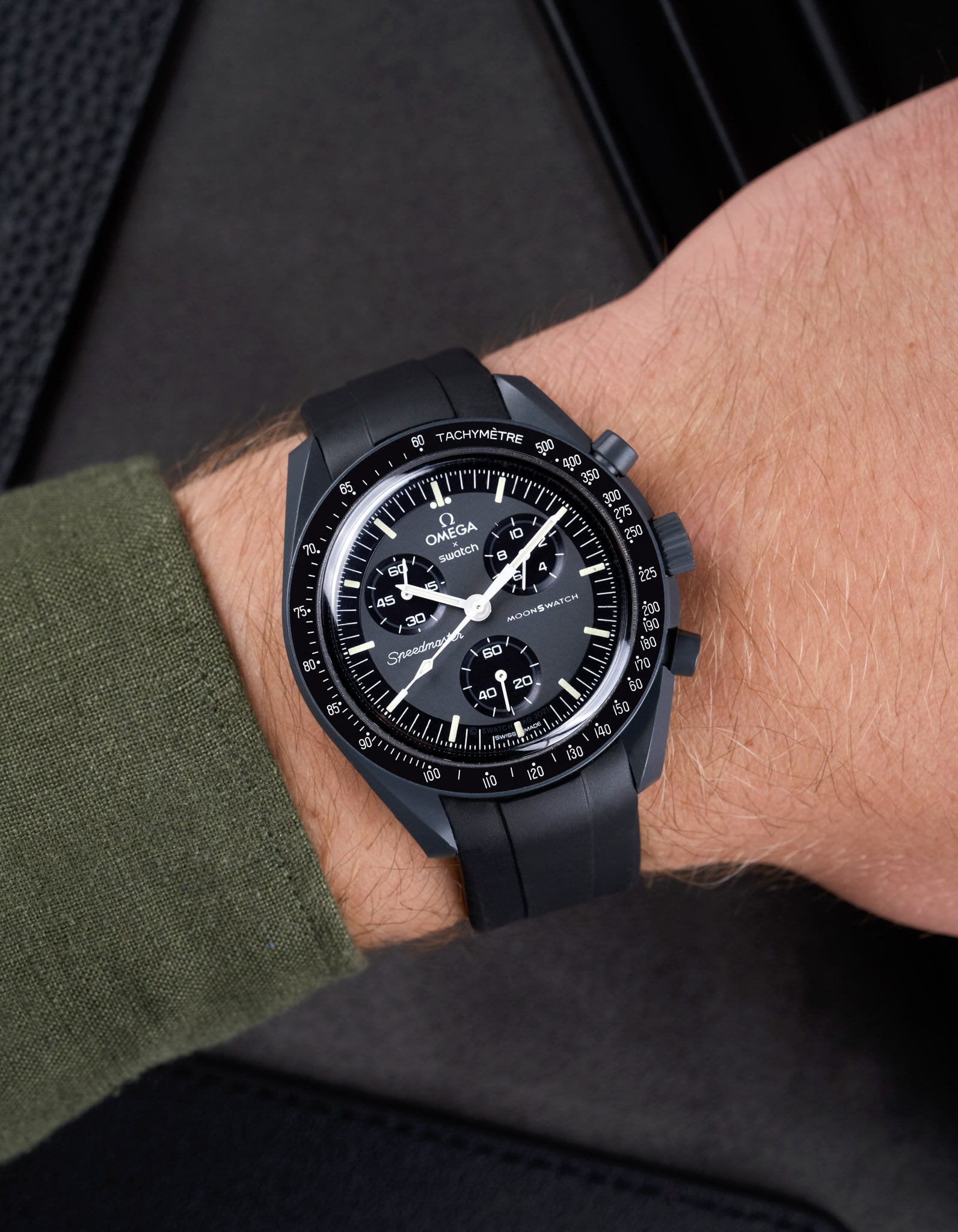 Rubber Strap for Omega X Swatch MoonSwatch Mission to Mercury