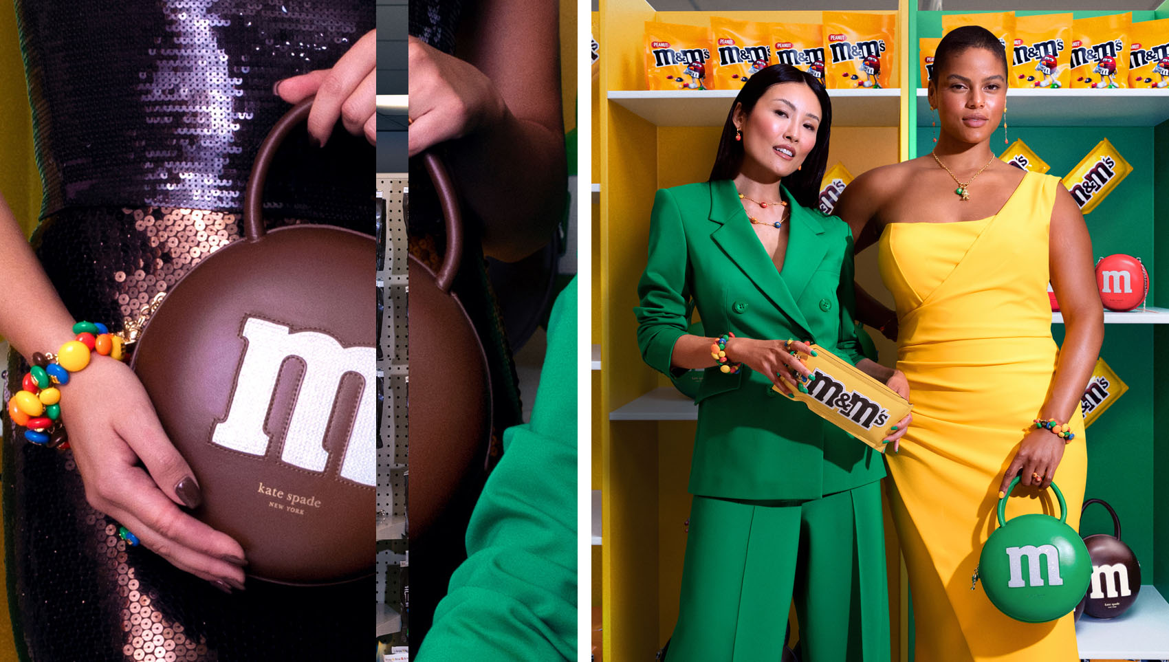 Kate Spade & M&M's Collection Treat Gen Z to Candy-like Handbags