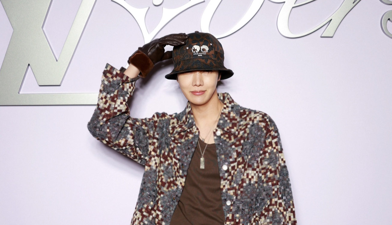 J-Hope Unveils New 'LV Bag' Song at Louis Vuitton Show With an LV Bag