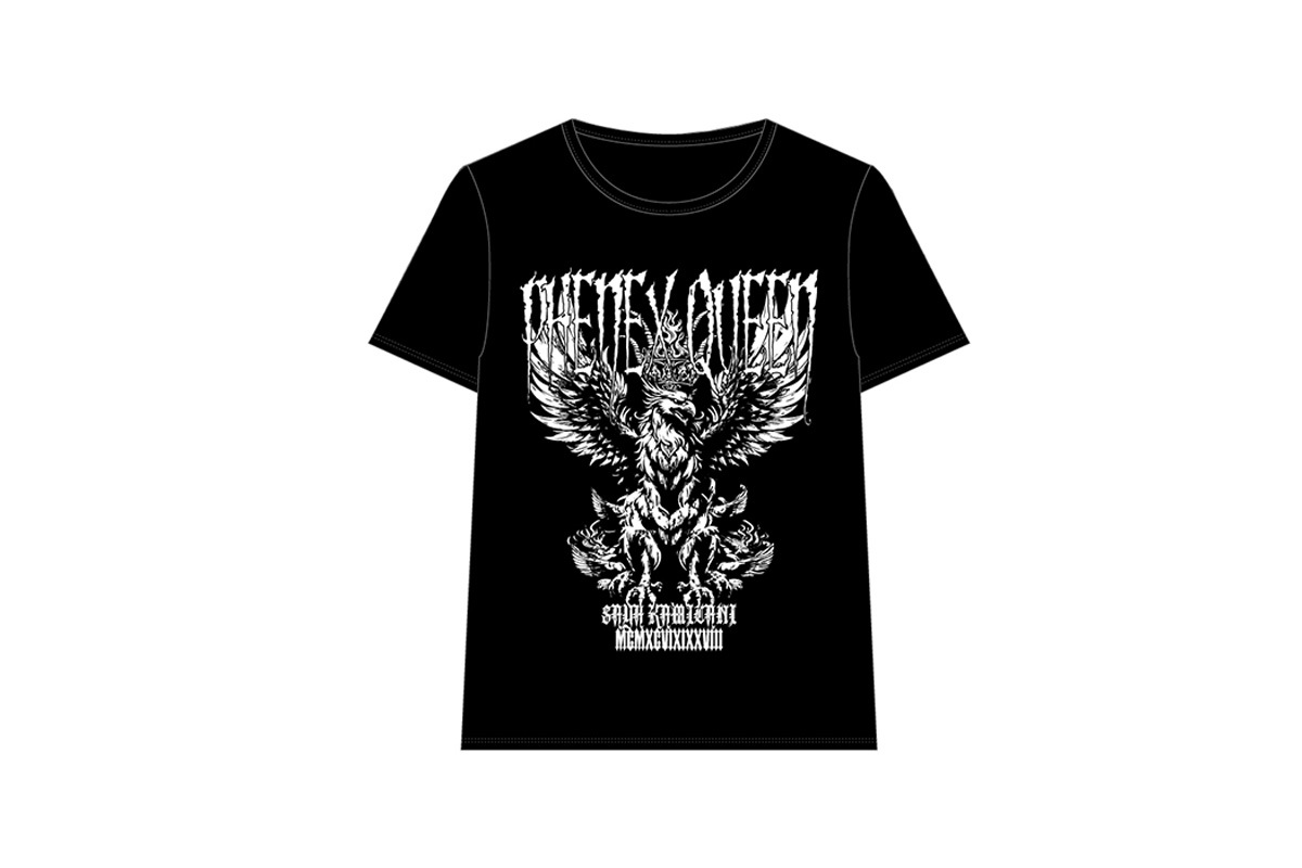 受注】『上谷沙弥 Phenex Queen Tシャツ』が受注生産で登場