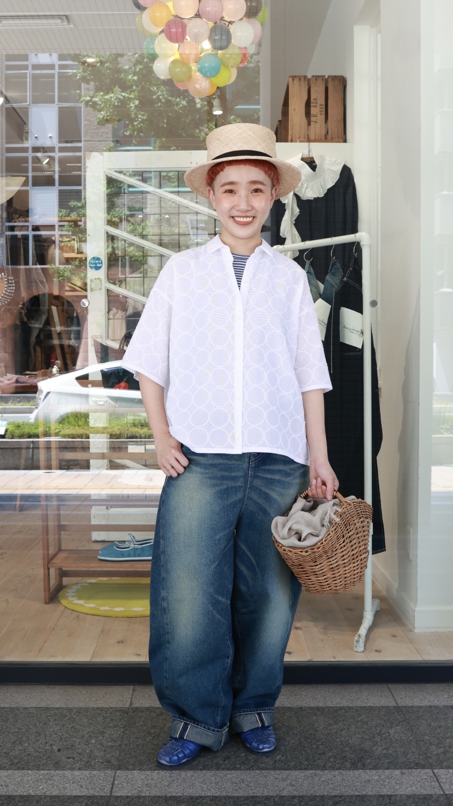 mina perhonen always バルーンワイドデニム DN4417E