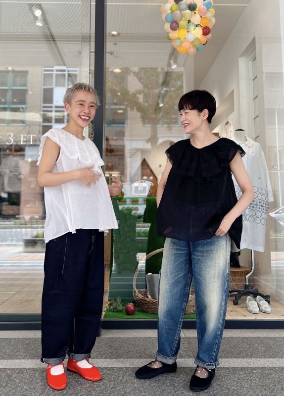 mina perhonen always newテーパード デニム DN4538A