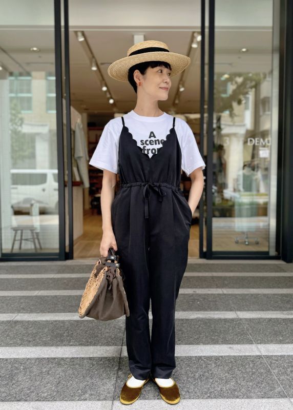 ebagos エバゴス キャンバス・扇トート