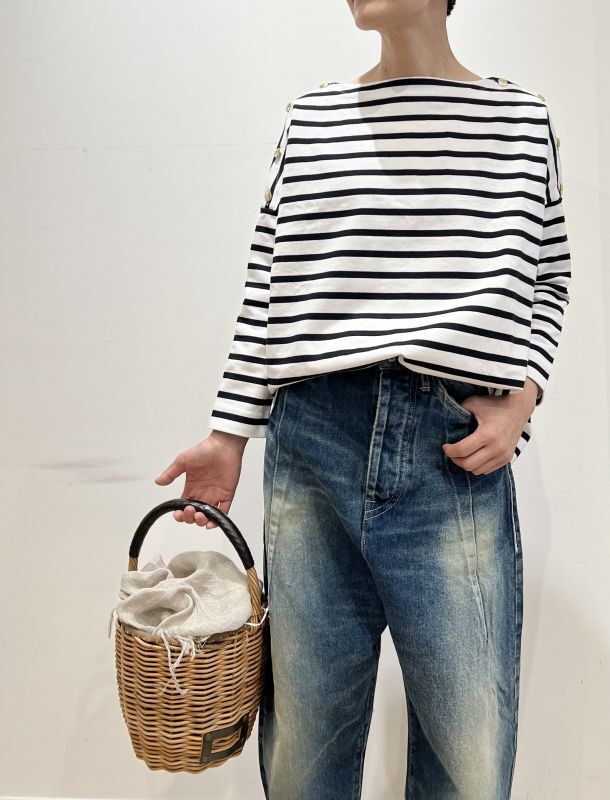 mina perhonen always newテーパード デニム DN4538A