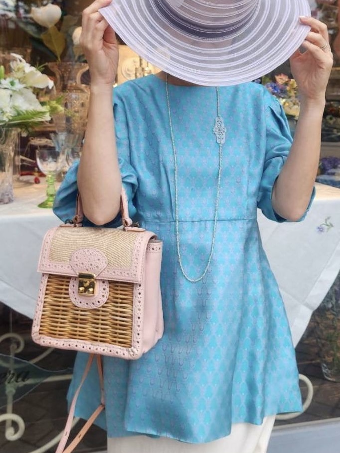 leur logette ルールロジェット 別注!! Ornament jacquard top