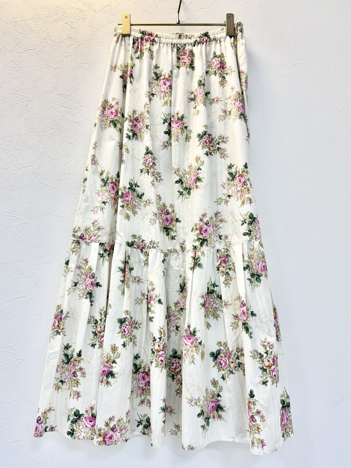 leur logette ルールロジェット 別注!! print gather skirt