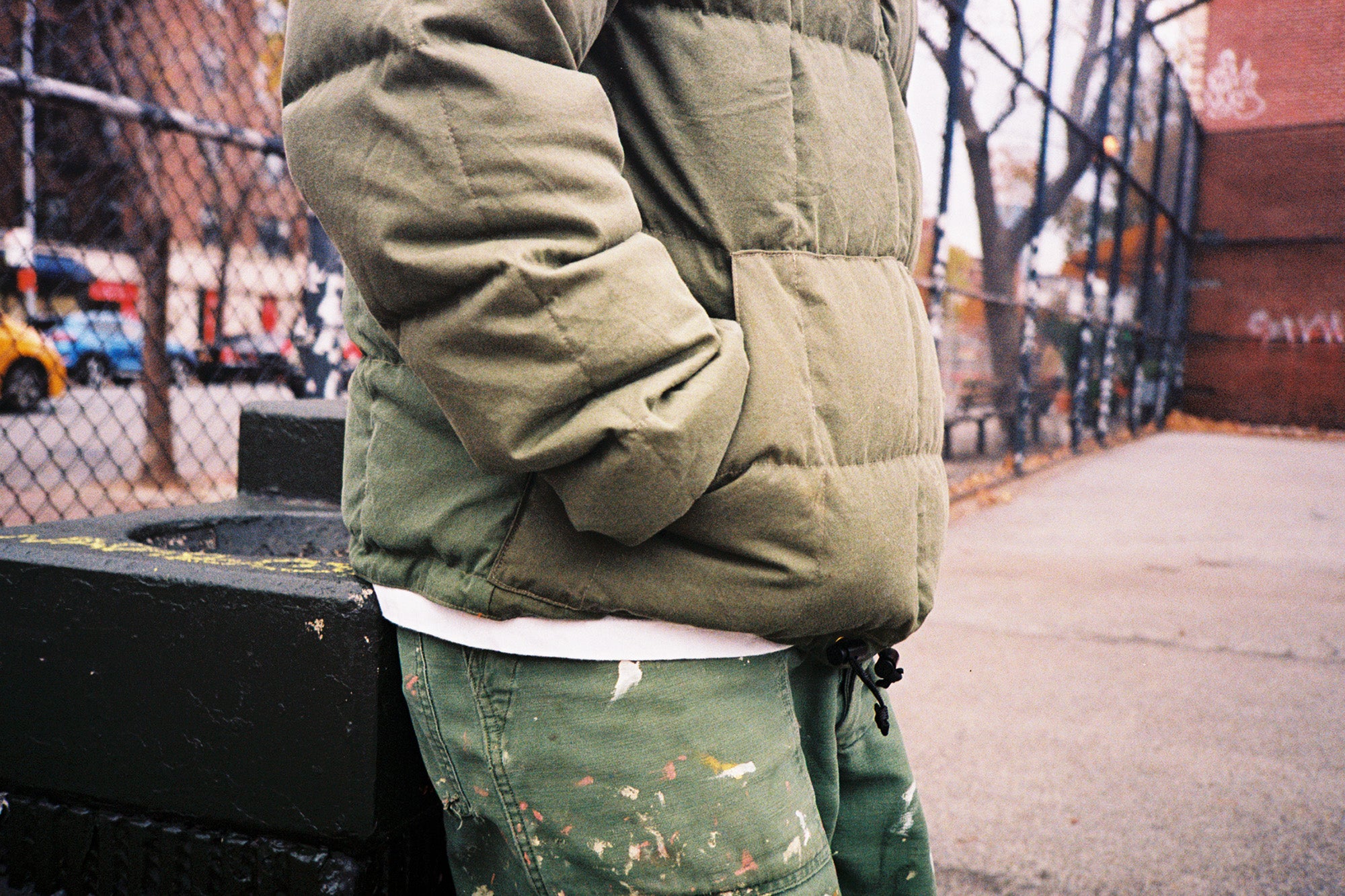 Crescent Down Works for 3sixteen Pullover.