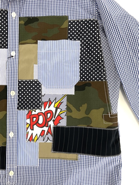 JUNYA WATANABE MAN PATCHWORK SHIRT - セレクトショップ0262BAY 通販