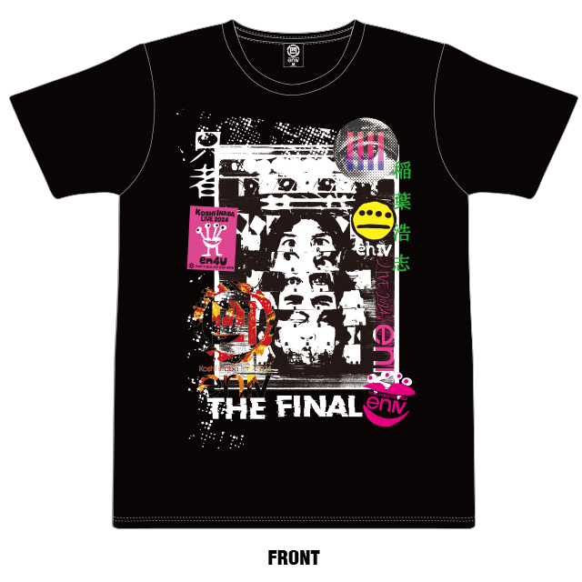 稲葉浩志ソロライブ Koshi Inaba LIVE 2024 enⅣファイナルTシャツ販売