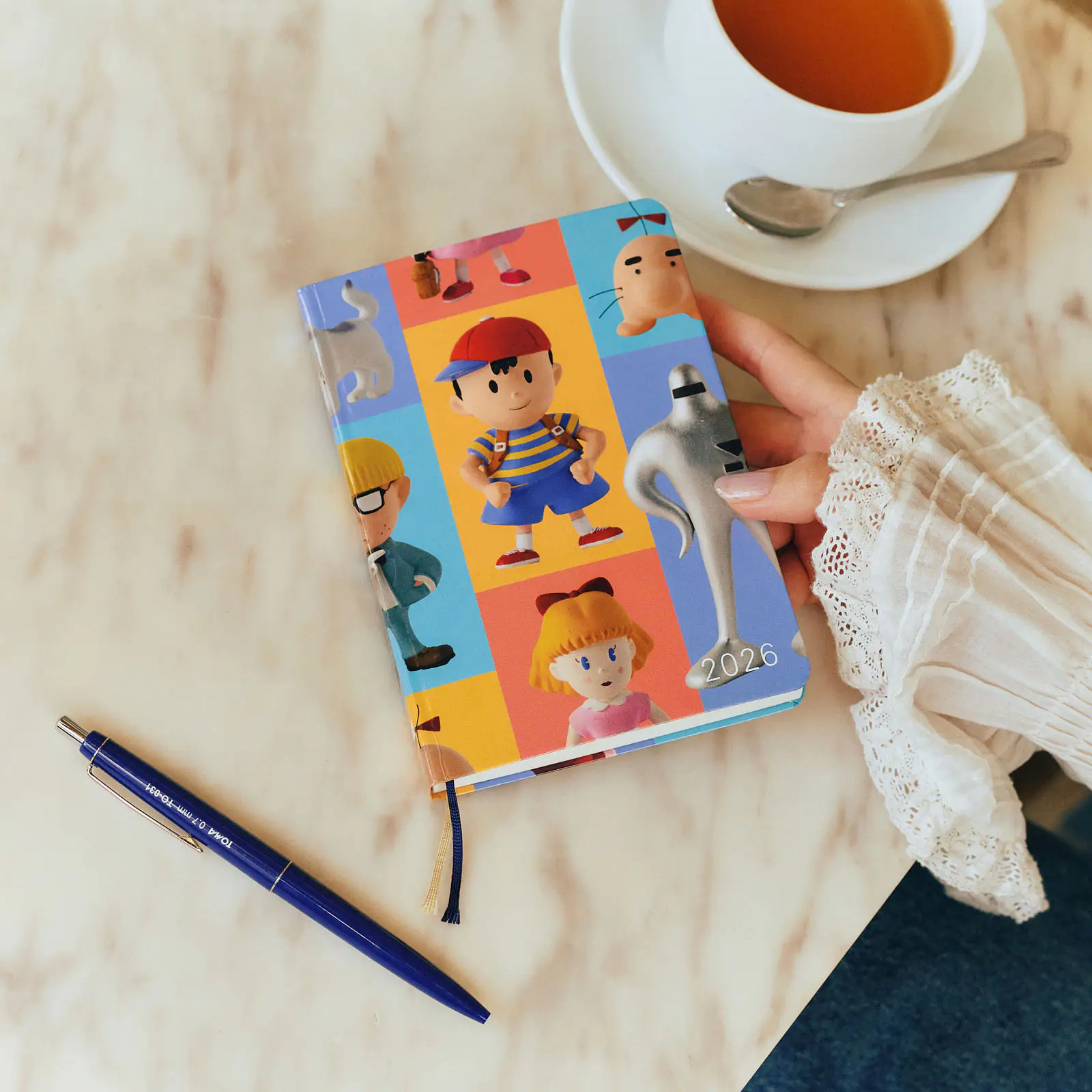 MOTHER / クレイフィギュア ［HON/A6/1日1ページ/日本語版・英語版/1月