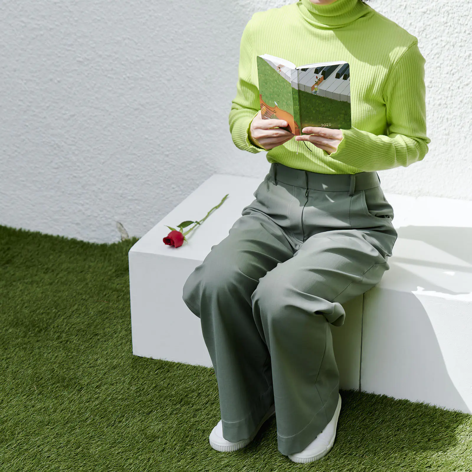 久保田寛子 / 和音待ち ［HON/A6/1日1ページ/日本語版・英語版/1月