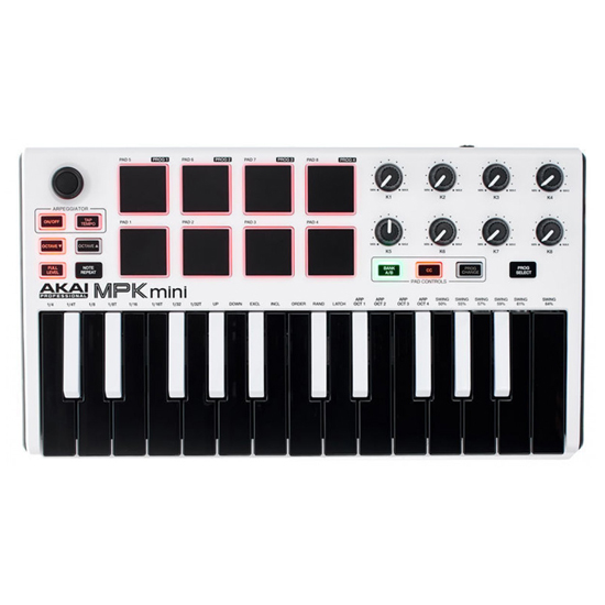 Akai Professional MPK MINI MK2 WHITE SE, DJ Equipment