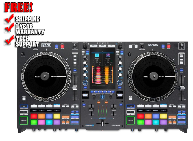 Rane System One All-in-one DJ Controller | 123DJ