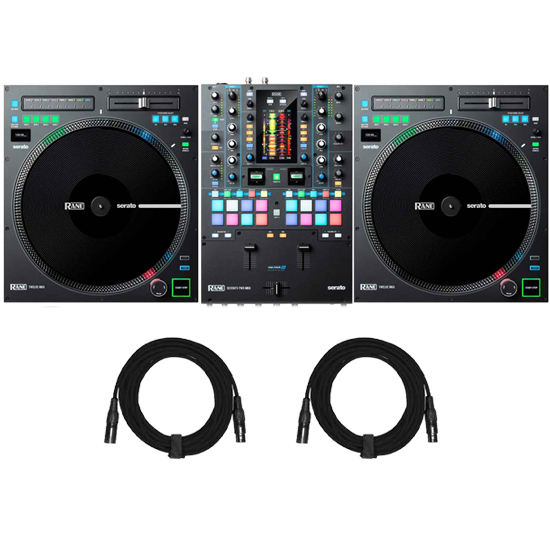 2) Rane TWELVE MKII Turntable with SEVENTY TWO MKII Mixer Pack