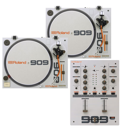Roland DJ 909 Set w/ TT-99 Turntables (2) & DJ-99 Mixer | DJ