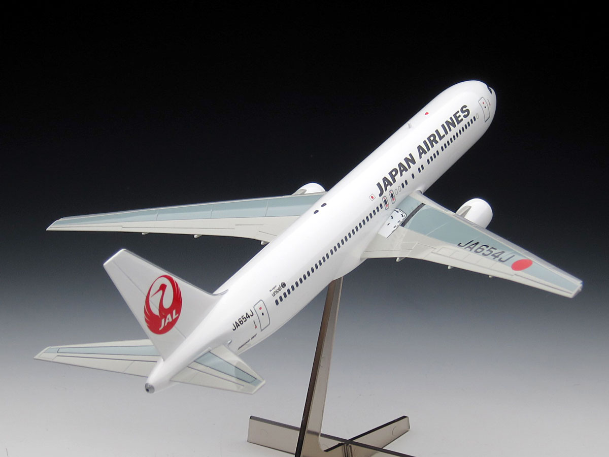 ハセガワ 1/200 「JAL ボーイング767-300ER」プラモデル製作記＆完成写真