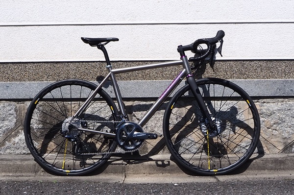 KUALIS Ti(クオリス チタン)のDISC ROAD(ディスク ロード)完成致しました。