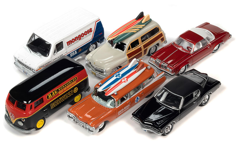 JOHNNY LIGHTNING 2-PACK RELEASE 22 B SET OF 3 / THREE 2-PACK TWO