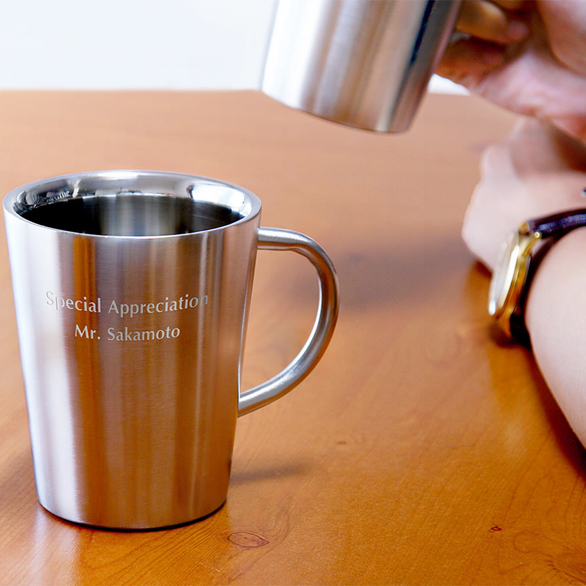 ダブルウォール ステンレス ロック ペア [ 2-U ]