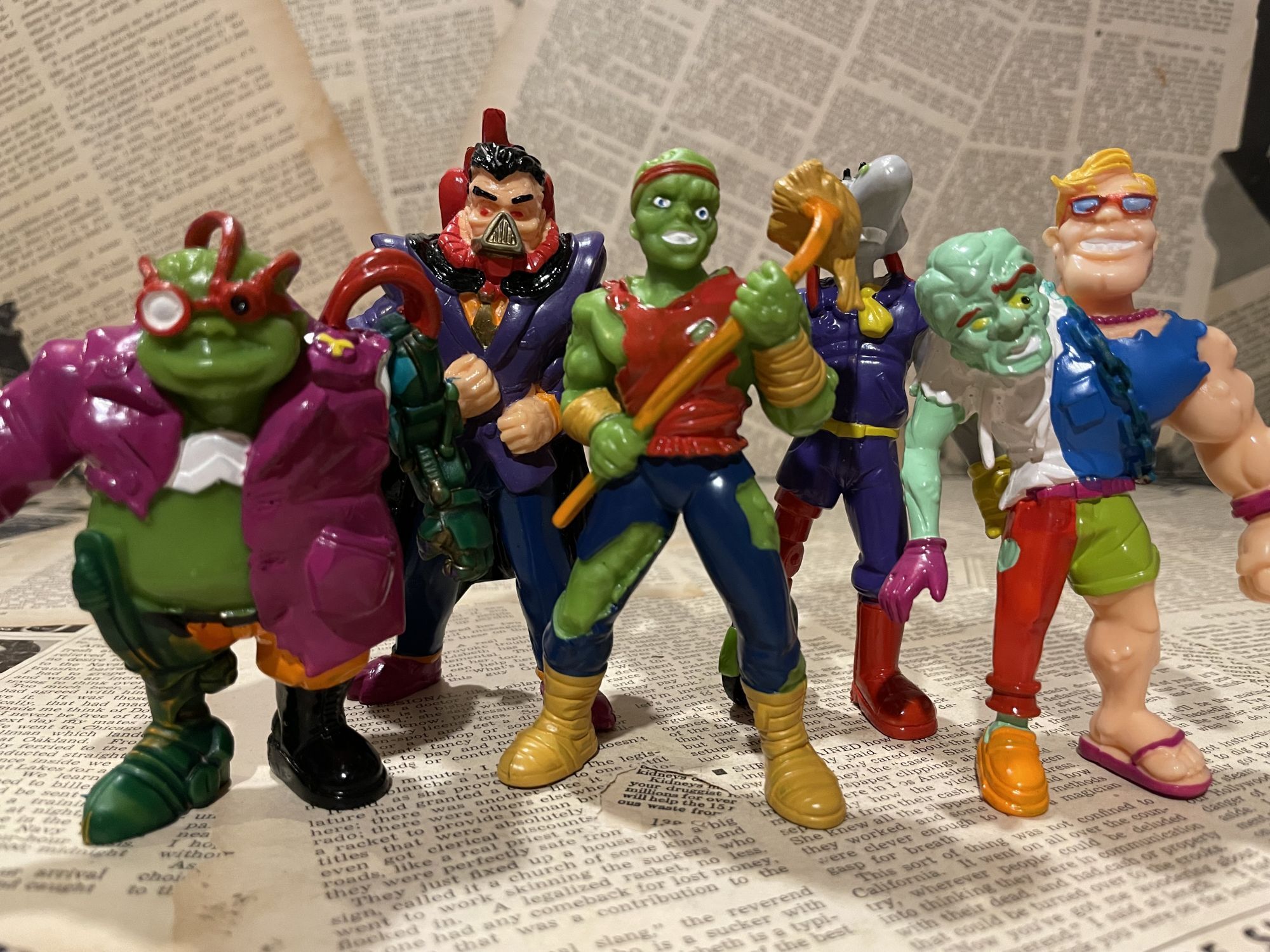 Toxic Crusaders/PVC Figure set(Yolanda) - 2000toys高円寺店