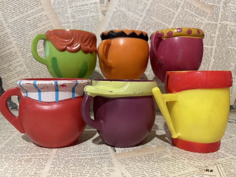 Funny Face/Plastic Mug set(70s) OF-089 - 2000toys高円寺店