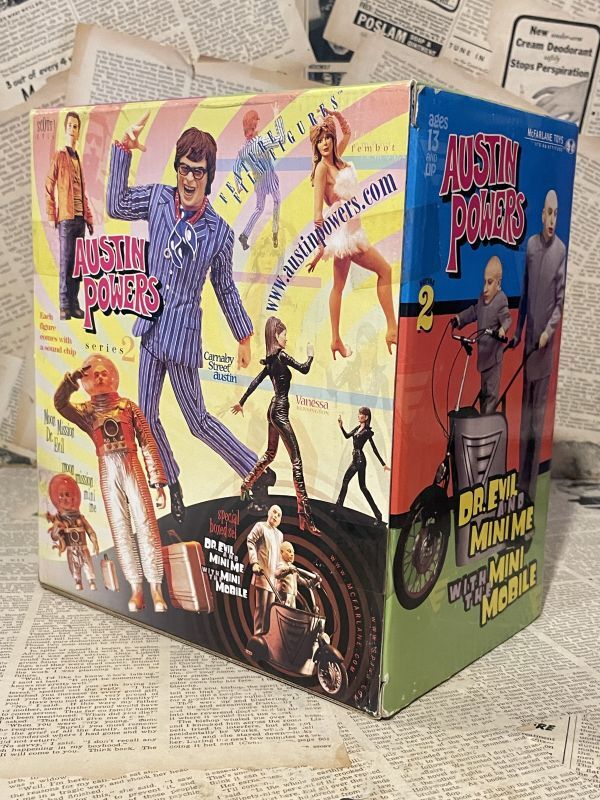 Austin Powers/Action Figure(Dr. Evil & Mini Me) MO-263 - 2000toys