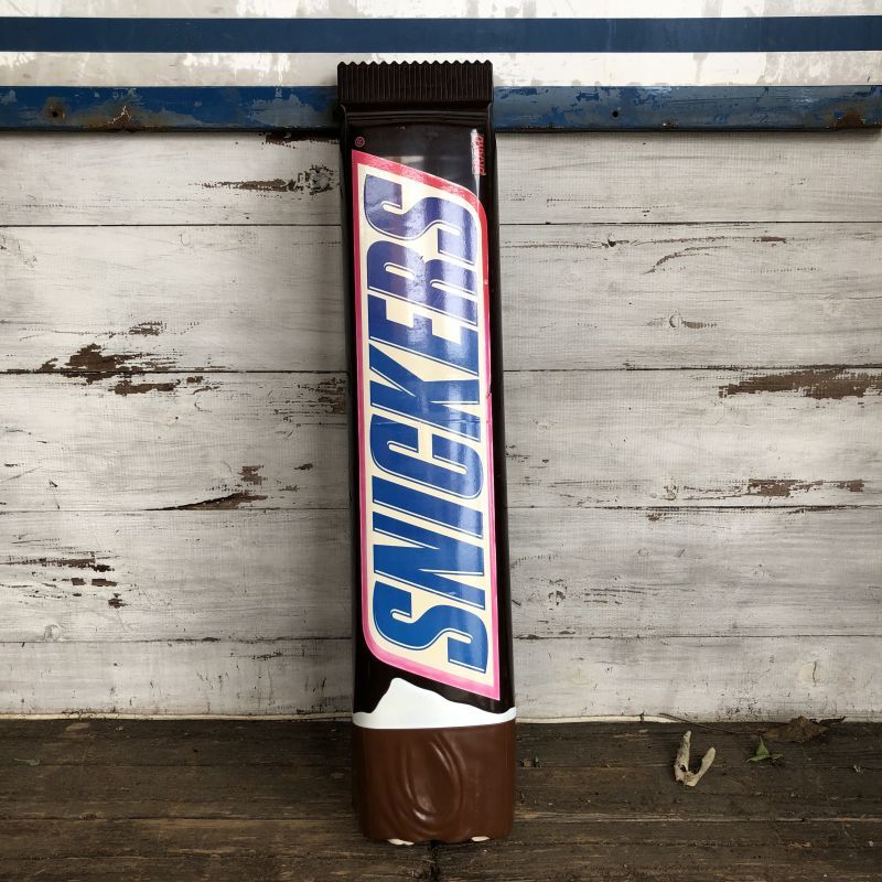 Vintage Snickers Bar Store Display Sign (T476) - 2000toys Antique Mall